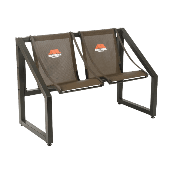 Millenium B2X 2-Man Steel Bench